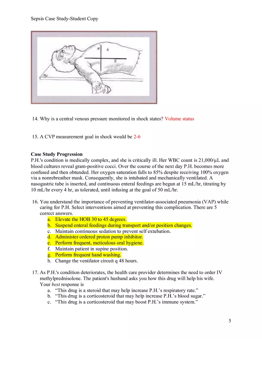 Minicase Study Septic Shock - Page 5