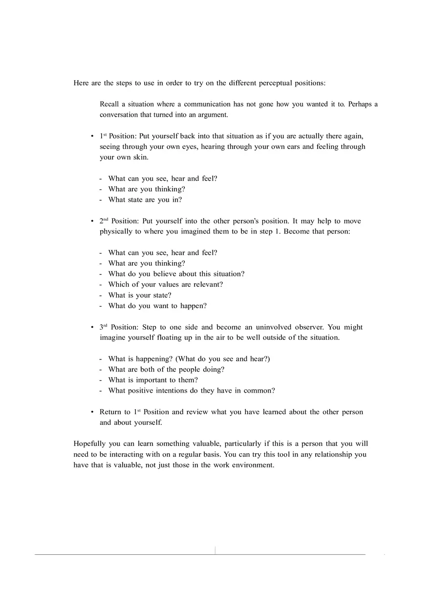 Advanced Communication Skills Guide Part 4 - Page 7