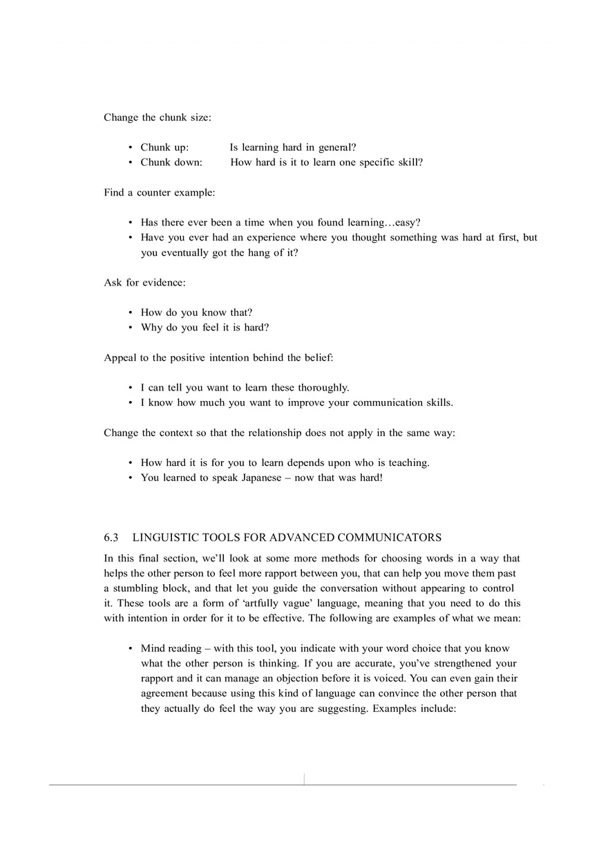 Advanced Communication Skills Guide Part 4 - Page 10