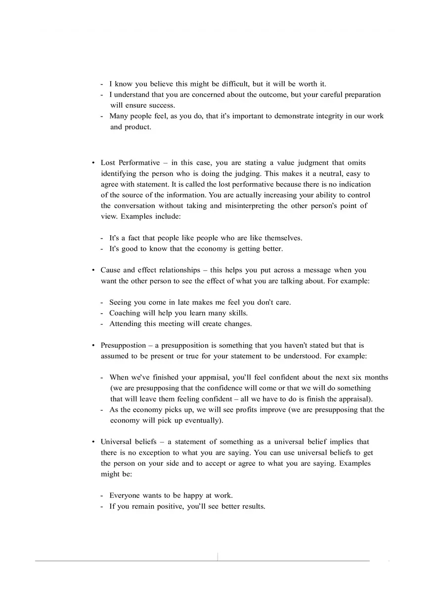 Advanced Communication Skills Guide Part 4 - Page 11