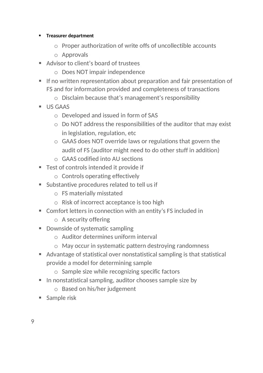 Audit Notes From Ninja - Page 9