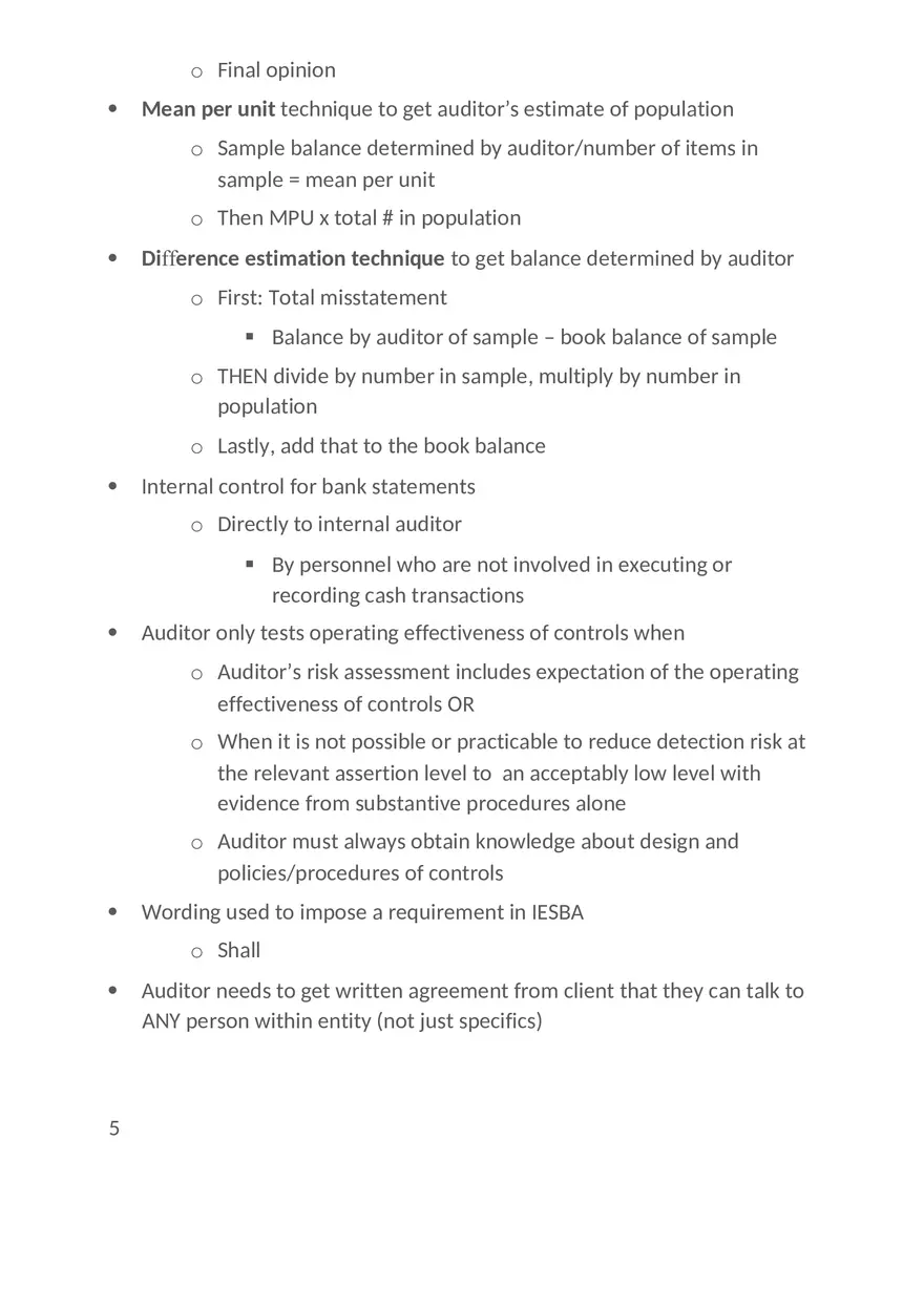 Audit Notes From Ninja - Page 5