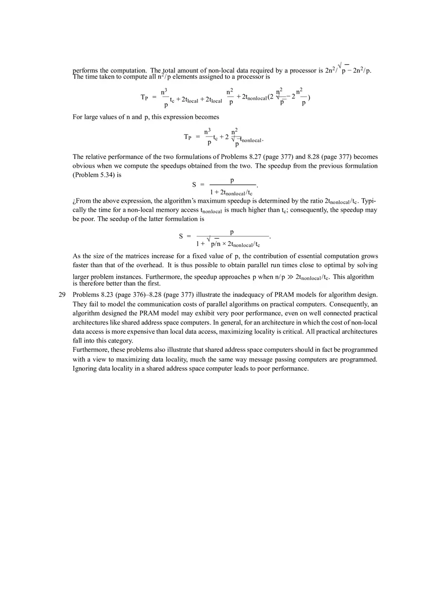 Dense Matrix Algorithms - Page 5