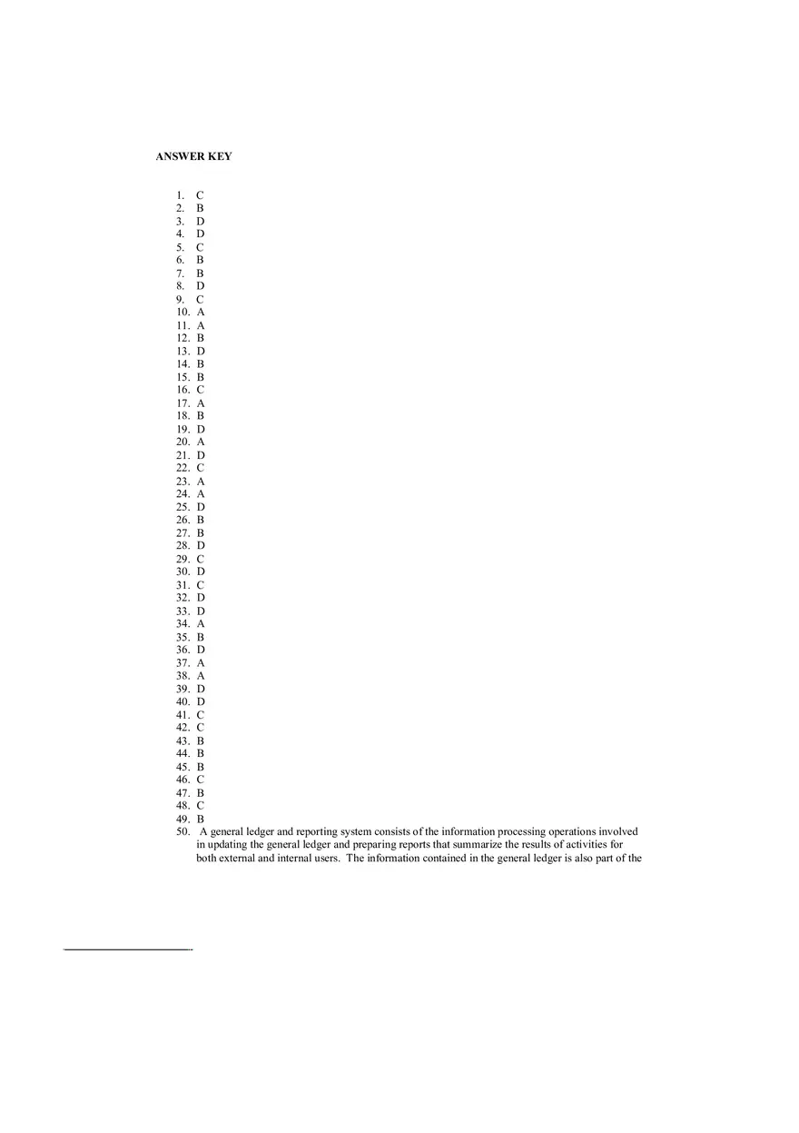 Accounting Information System Answer Key Chapter 14 - Page 1