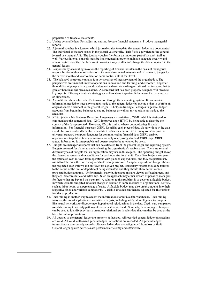 Accounting Information System Answer Key Chapter 14 - Page 2