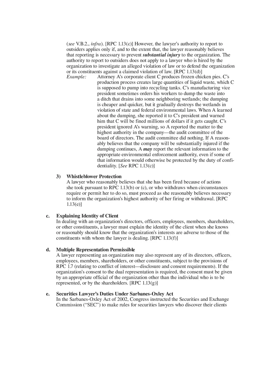 Professional Responsibility Guide Part 3 - Page 8