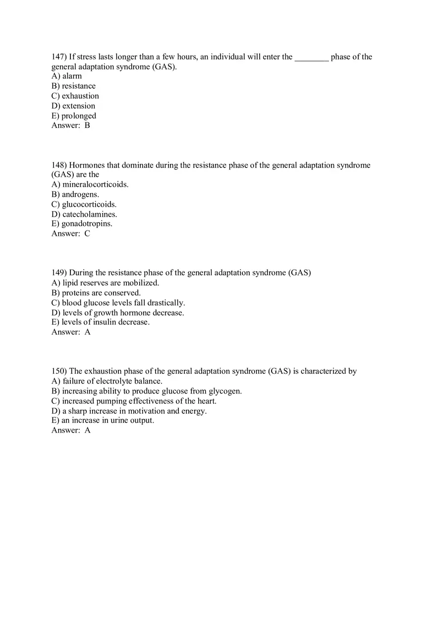 The Endocrine System Answer Key Part 4 - Page 13