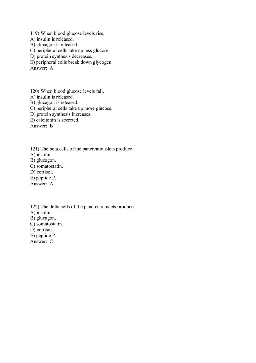 The Endocrine System Answer Key Part 4 - Page 2