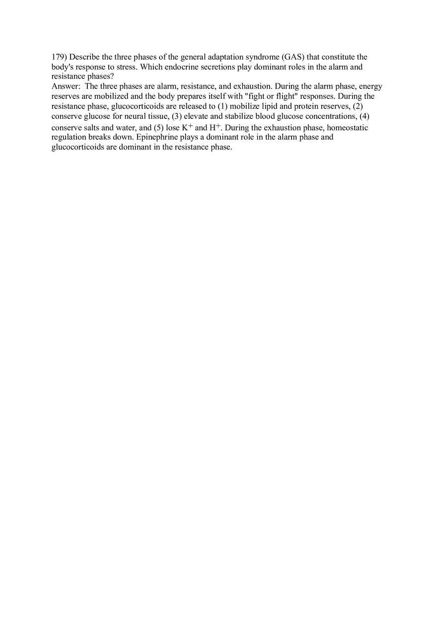 The Endocrine System Answer Key Part 4 - Page 6