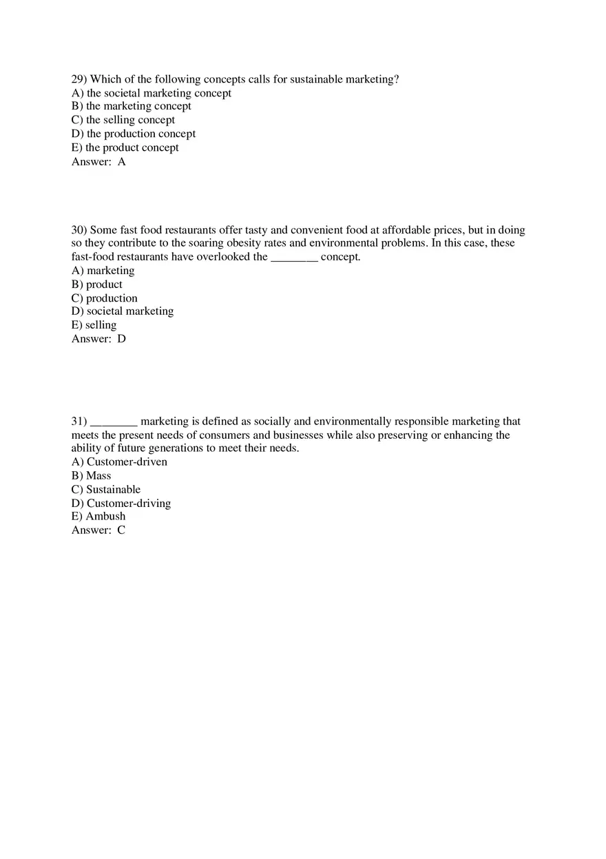 Marketing - Creating and Capturing Customer Value Part 1 - Page 10