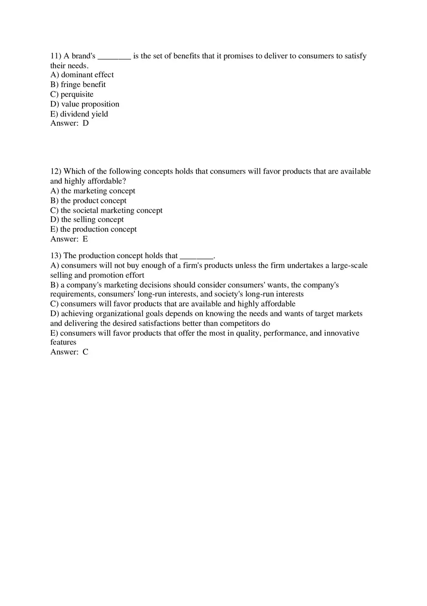 Marketing - Creating and Capturing Customer Value Part 1 - Page 4