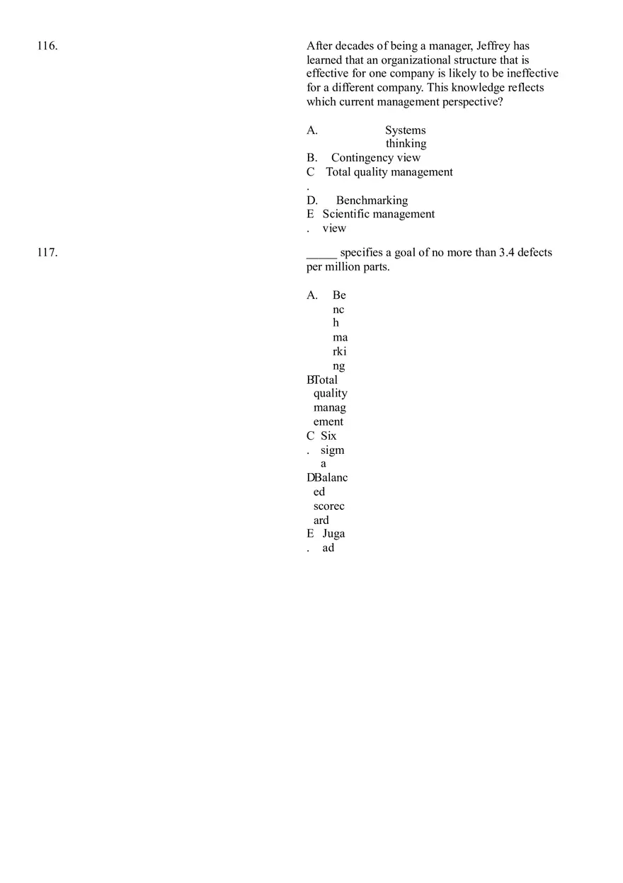 The Evolution of Management Thinking Questions Part 3 - Page 10