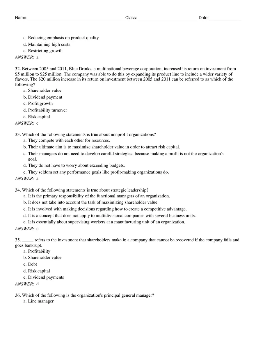 Managing the Strategy-Making Process for Competitive Advantage - Page 11