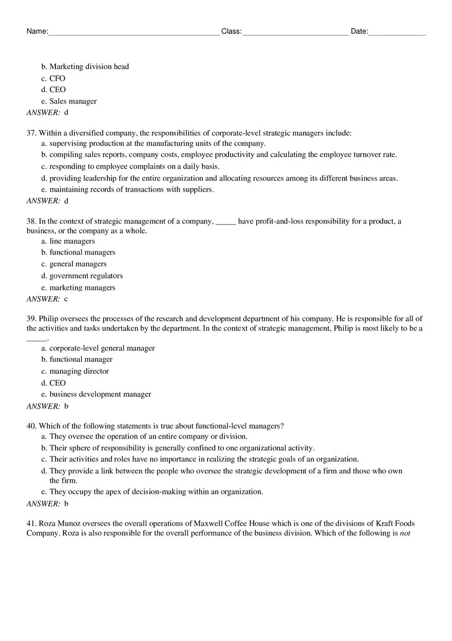 Managing the Strategy-Making Process for Competitive Advantage - Page 12