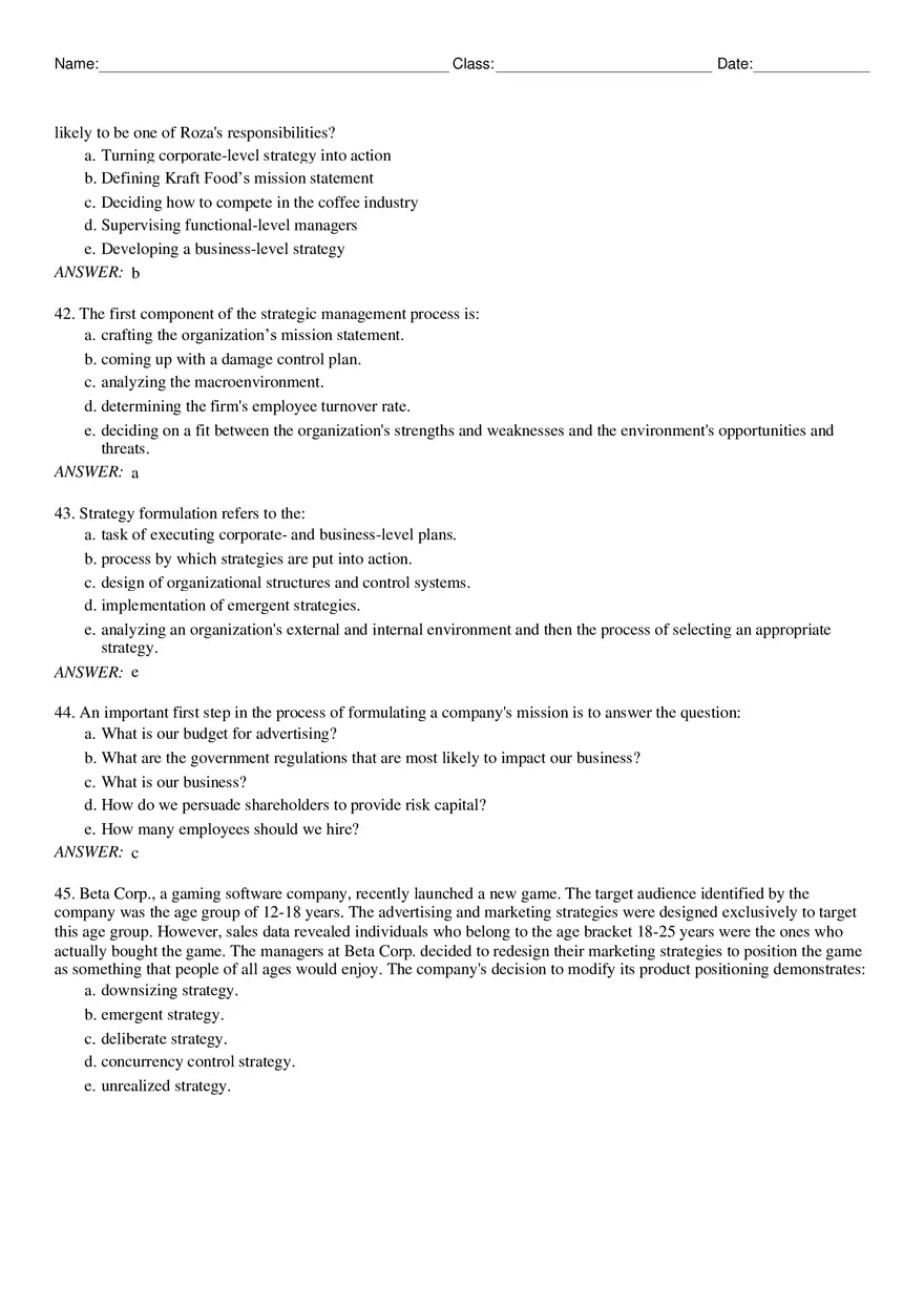 Managing the Strategy-Making Process for Competitive Advantage - Page 13