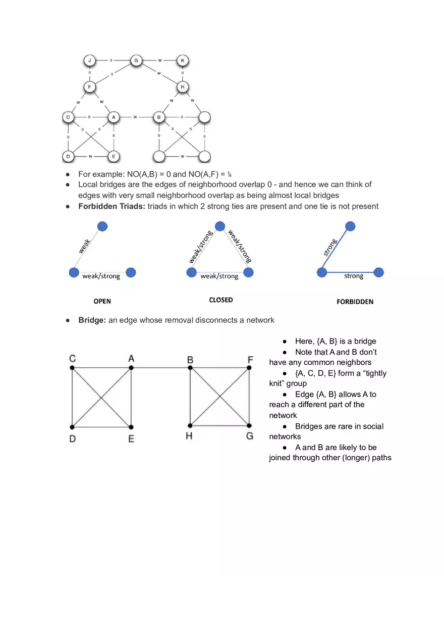 Social Network Analytics Review for Test 2 Part 1 - Page 4