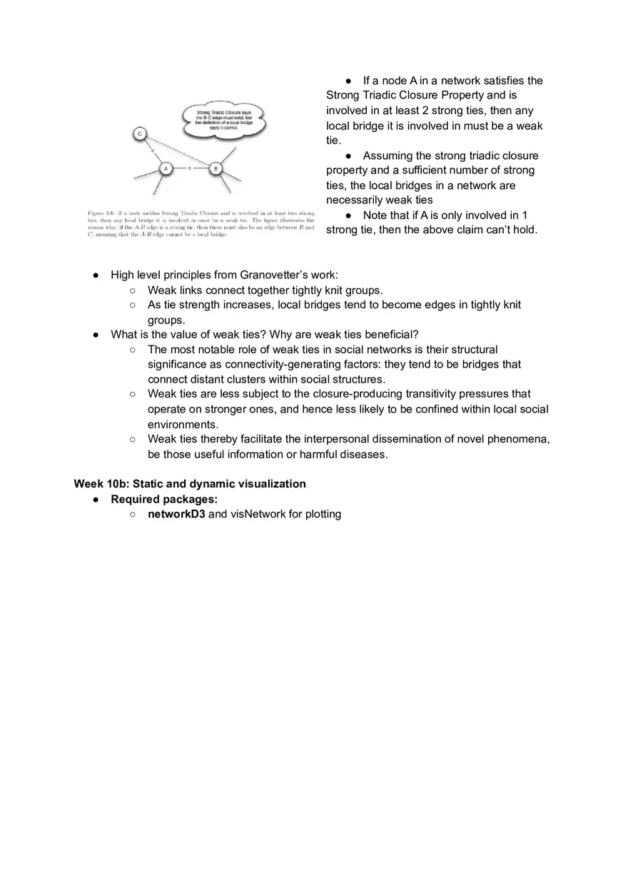 Social Network Analytics Review for Test 2 Part 1 - Page 6