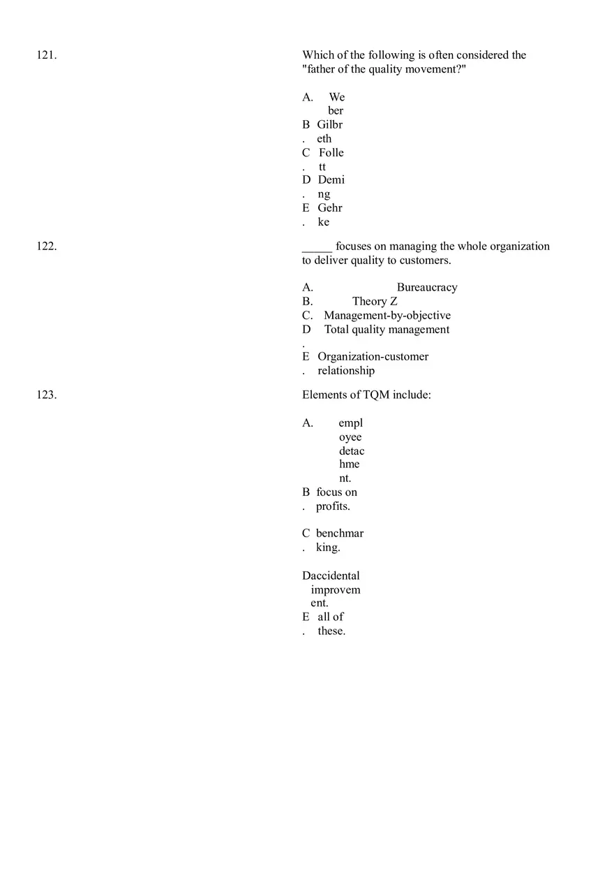 The Evolution of Management Thinking Questions Part 4 - Page 2