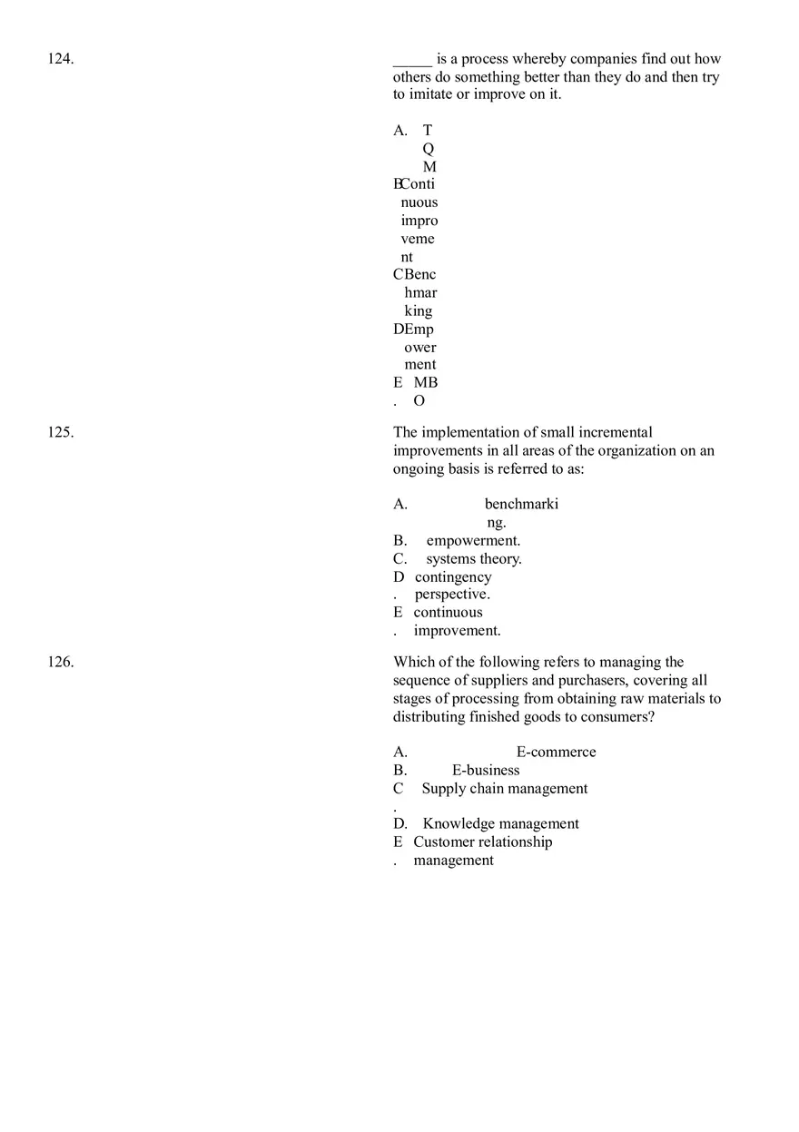 The Evolution of Management Thinking Questions Part 4 - Page 6