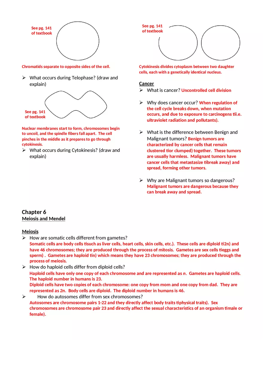 Biology Semester 1 Final Exam Study Guide Answer KeyTest Yourself - Page 11