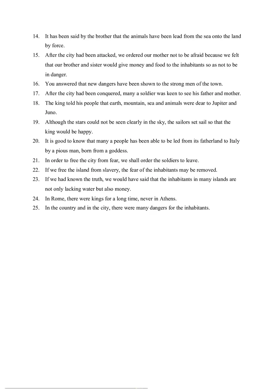 Answer Key for Latin. An Intensive Course Part 3 - Page 10