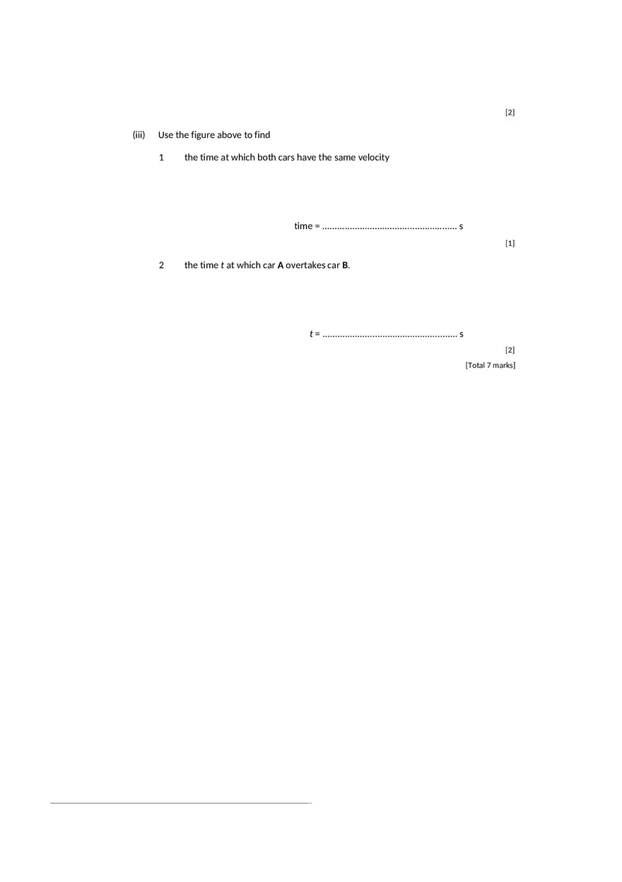 Exercises - Distance, Speed, Displacement, Velocity and Acceleration - Page 8