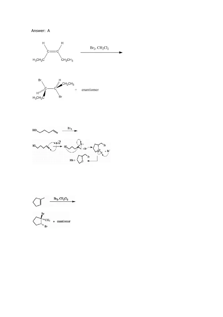 Reactions of Alkenes Part 3 - Page 9