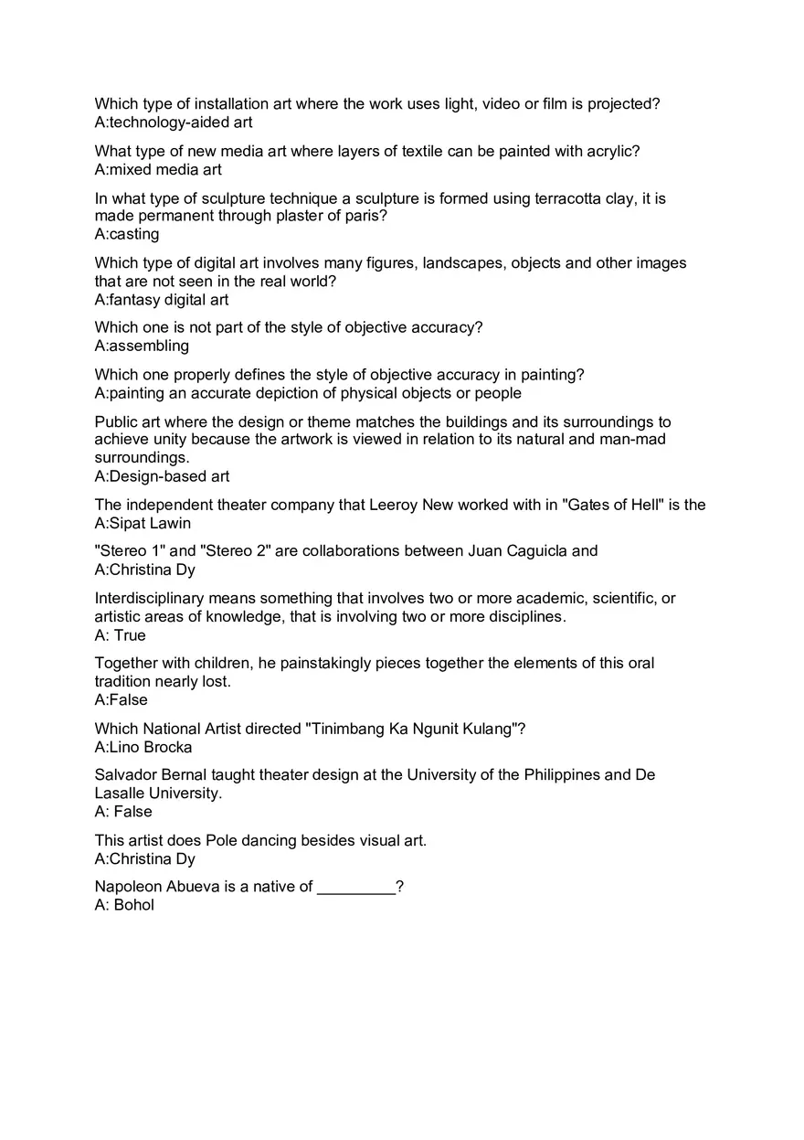 Humanities and Social Sciences Strand Part 3 - Page 1