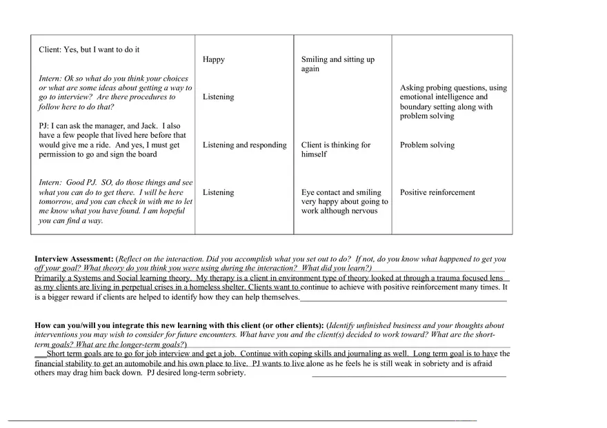 Field 4 - Process Recording - Page 4