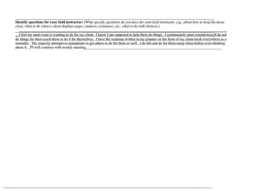 Field 4 - Process Recording - Page 5