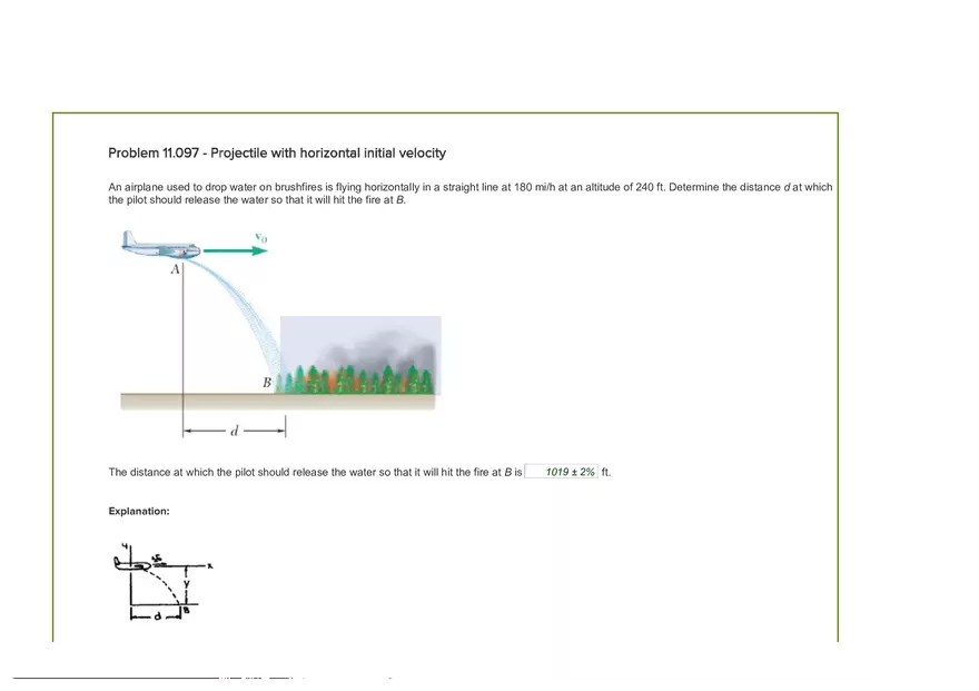 Projectile Motion of a Water Drop from a Flying Aircraft Part 1 - Page 2