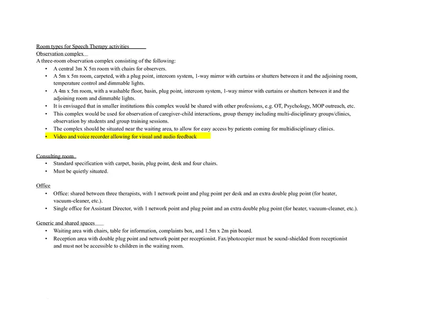 Speech Therapy Equipment List - Page 6