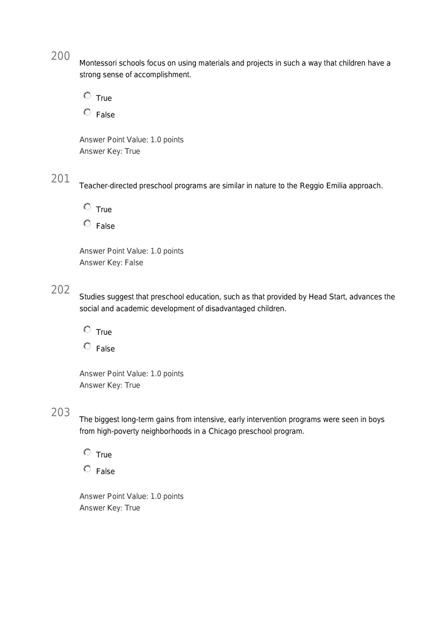 Early Childhood - Body and Mind Answers Part 7 - Page 7