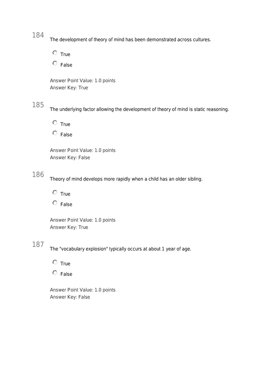 Early Childhood - Body and Mind Answers Part 7 - Page 3