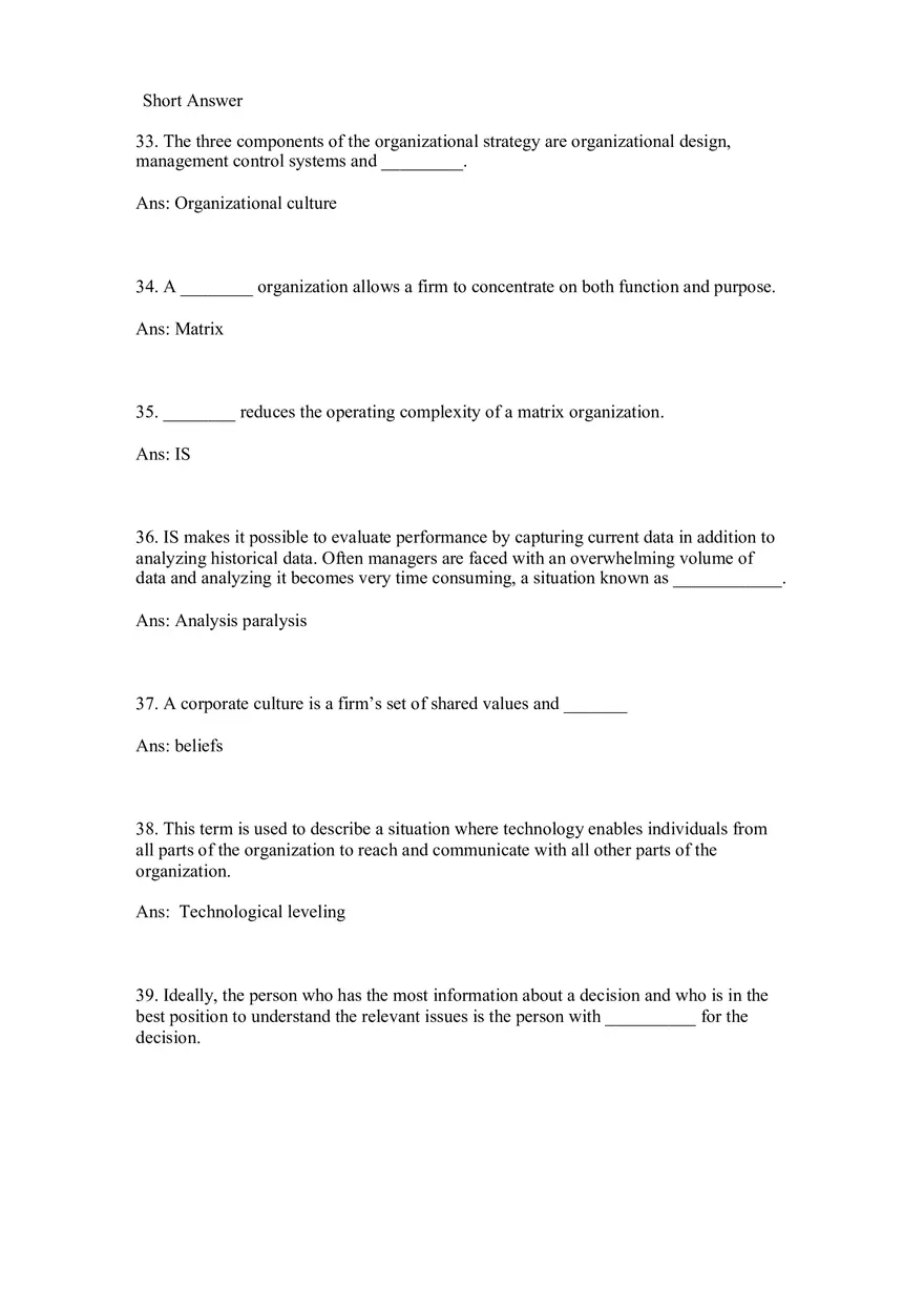 Organizational Strategy and Information Systems - Page 11