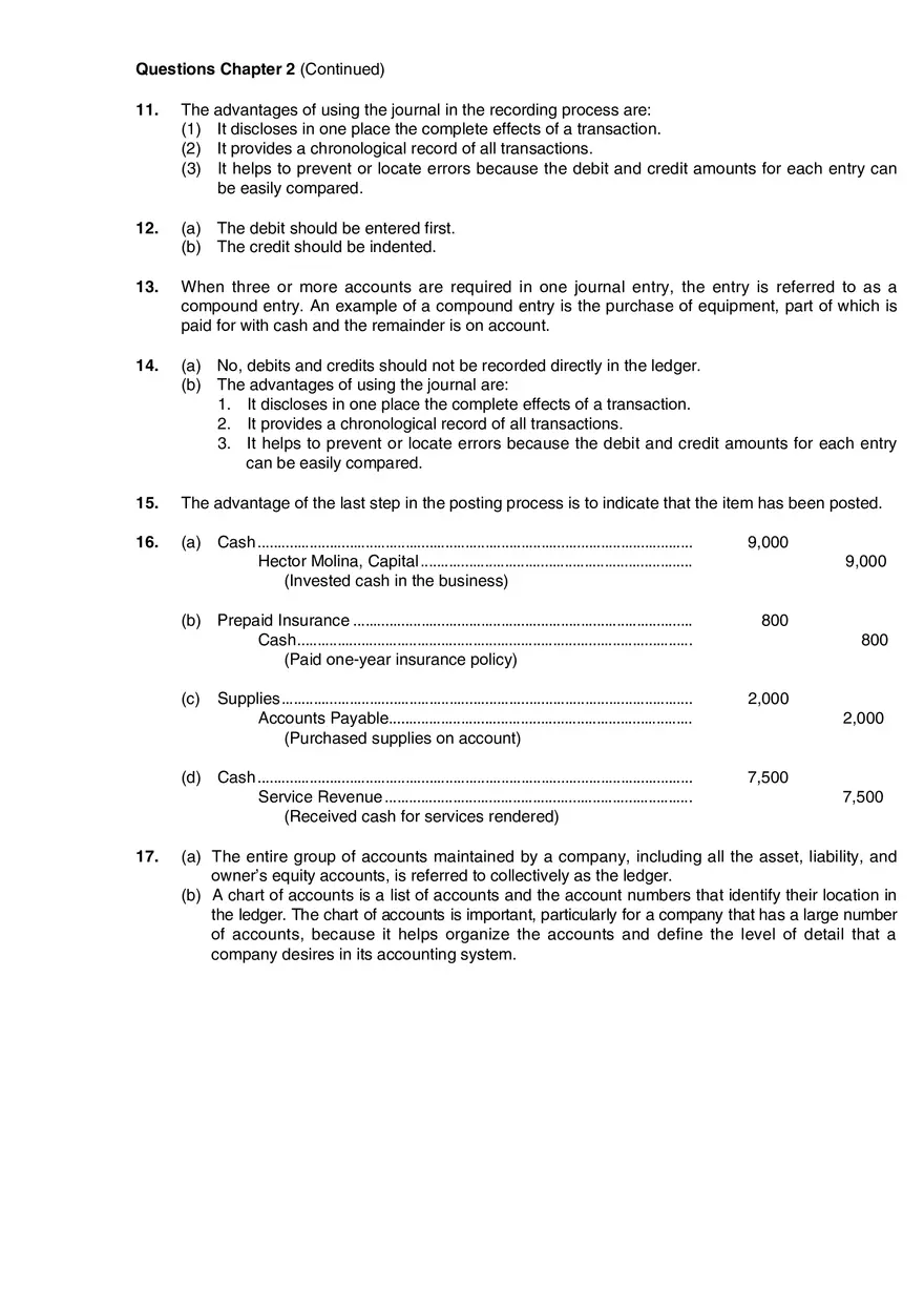 The Recording Process Solutions Part 1 - Page 7