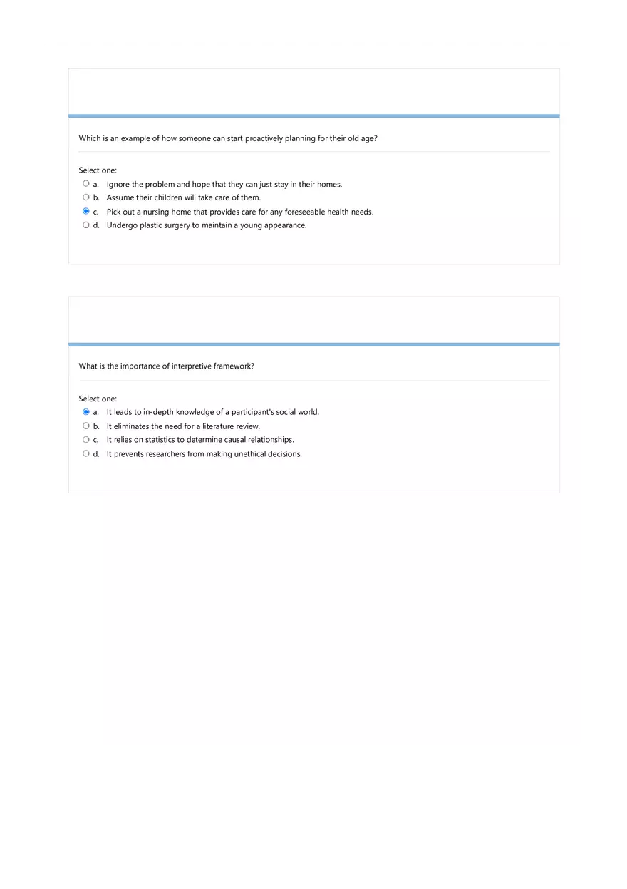 Introduction to Sociology Final Exam (Page 3 of 7) - Page 4
