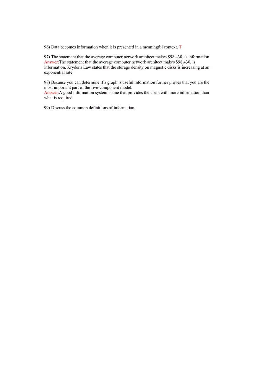 Using MIS Answer Key Part 3 - Page 3