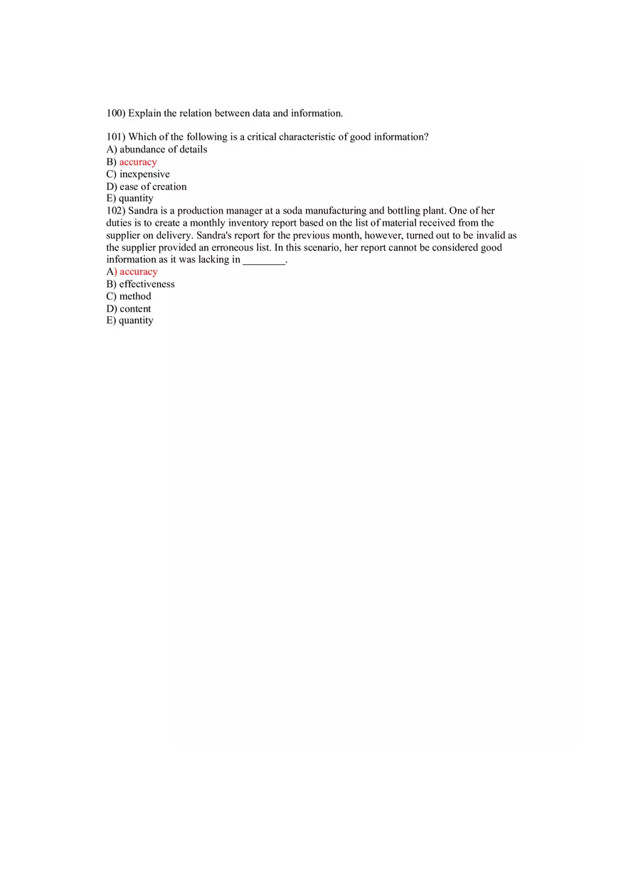 Using MIS Answer Key Part 3 - Page 4