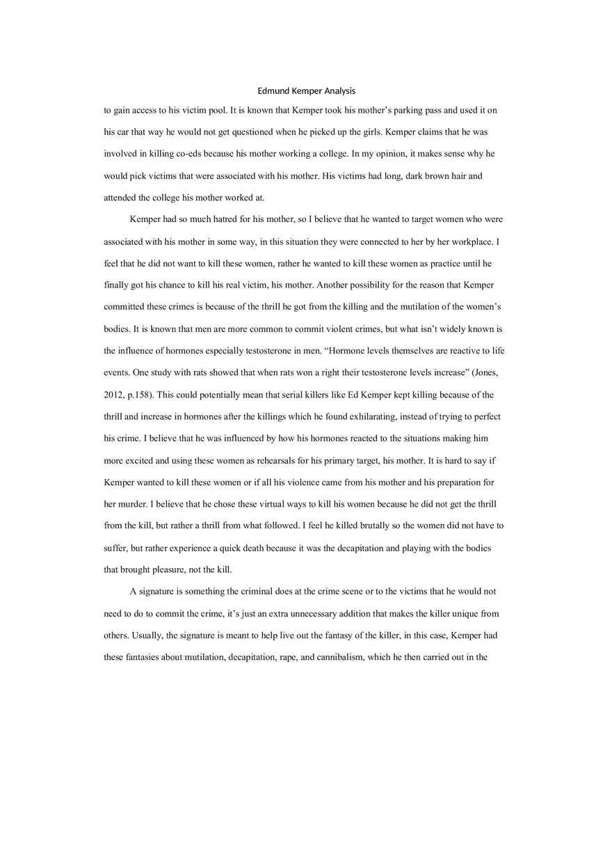 Edmund Kemper Analysis - Page 4
