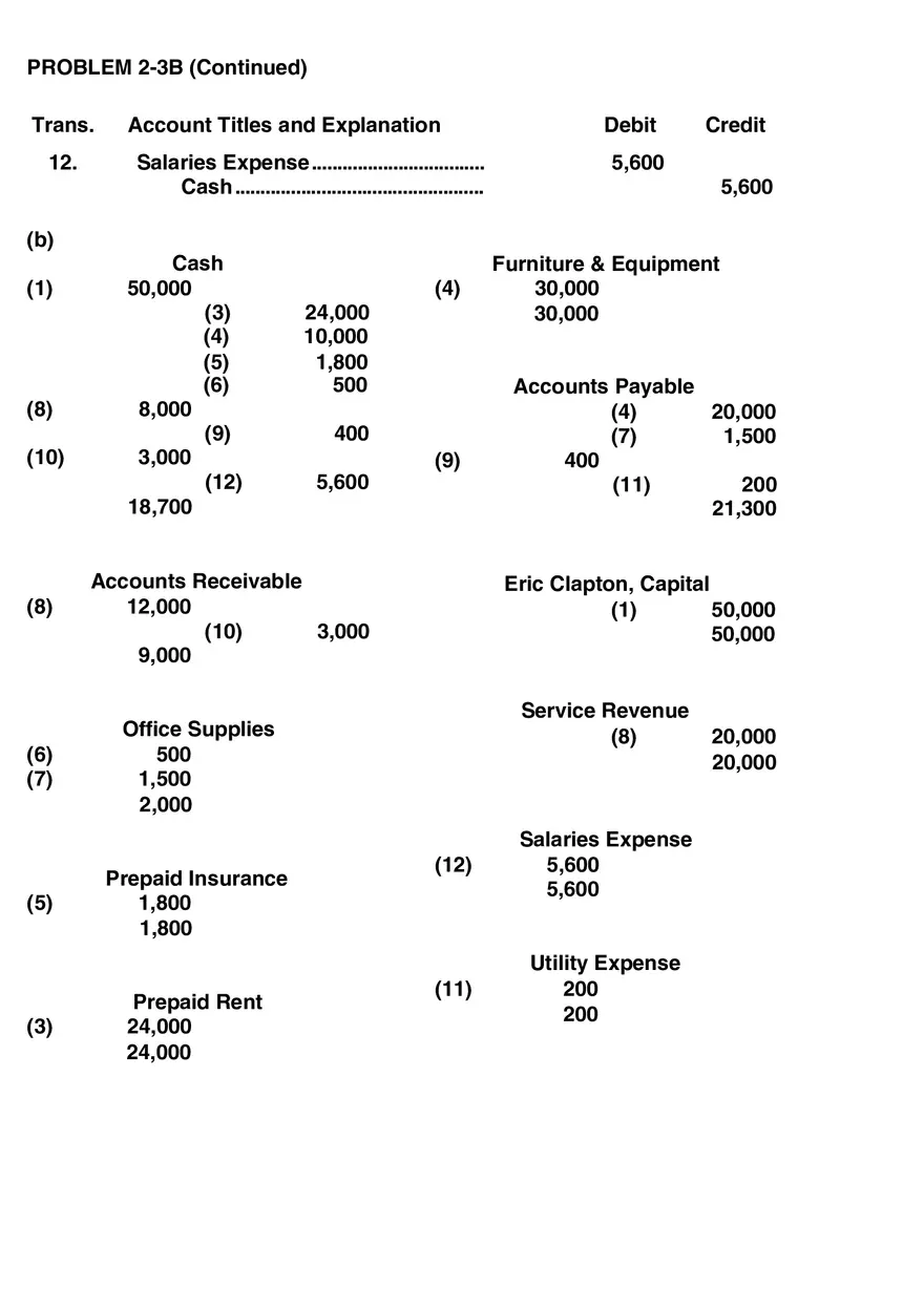 The Recording Process Solutions Part 5 - Page 12