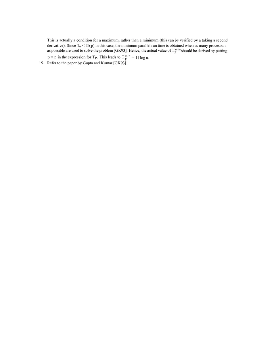 Analytical Modeling of Parallel Programs - Page 4