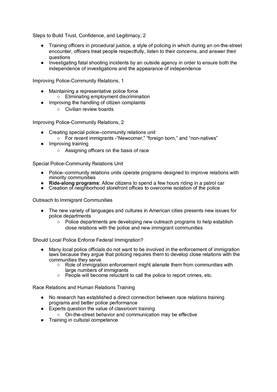 Definition of Police-Community Relations - Page 7