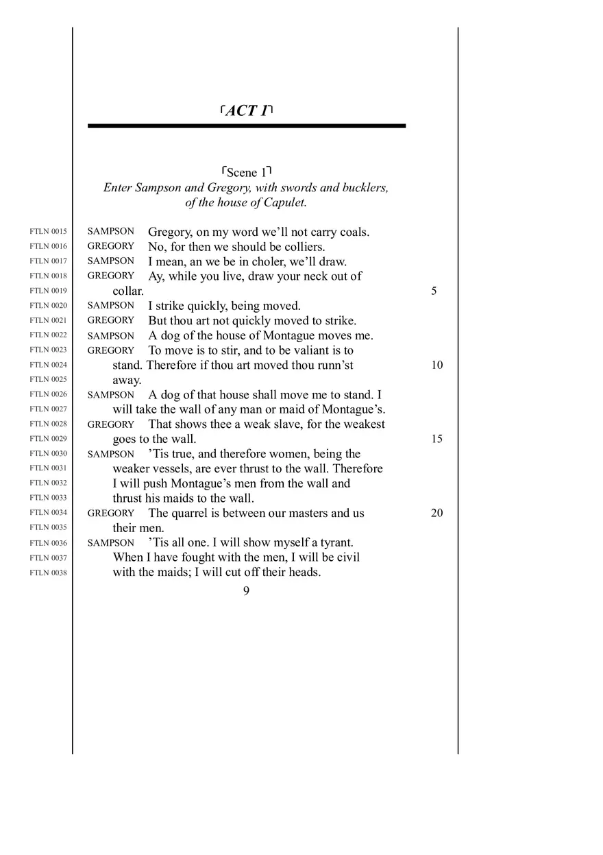 Romeo and Juliet Folger Shakespeare Part 1 - Page 7