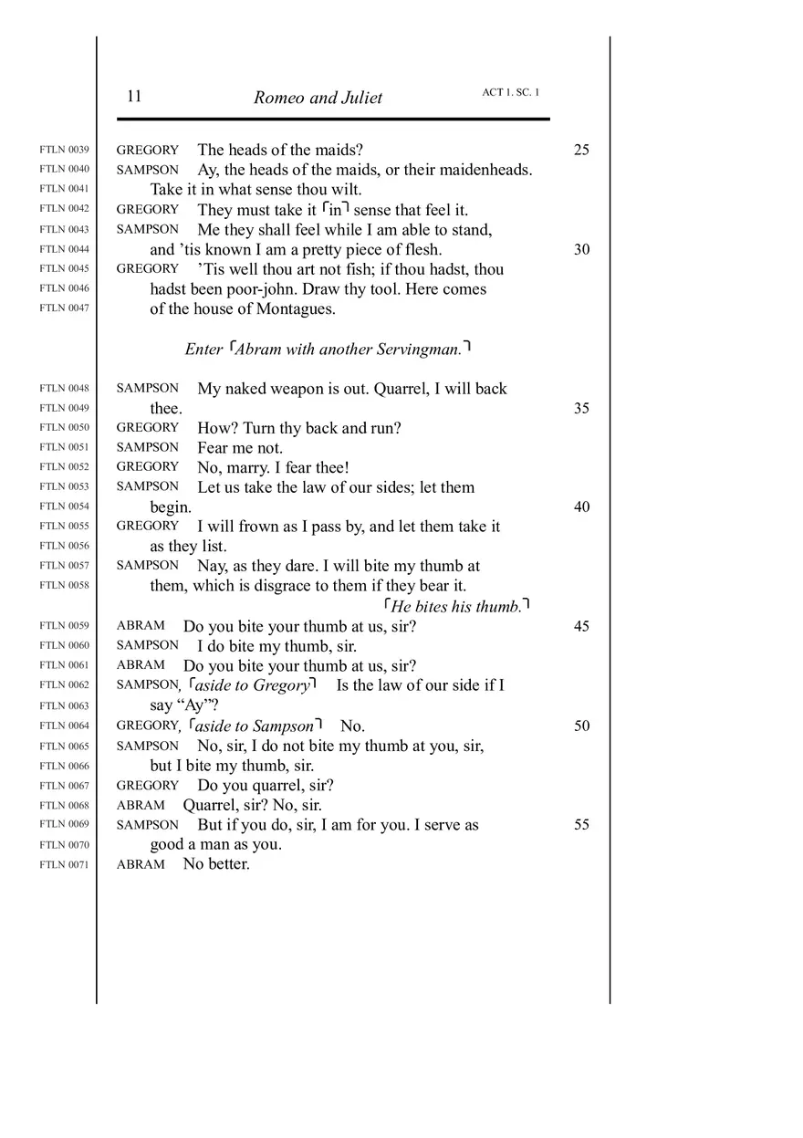 Romeo and Juliet Folger Shakespeare Part 1 - Page 8