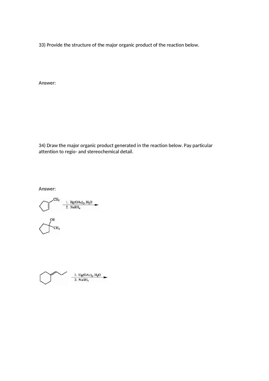 Reactions of Alkenes Part 2 - Page 8
