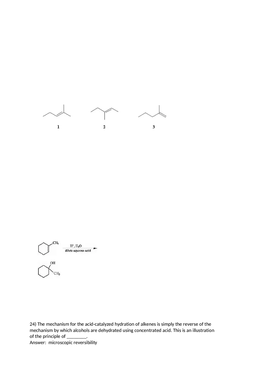 Reactions of Alkenes Part 2 - Page 2
