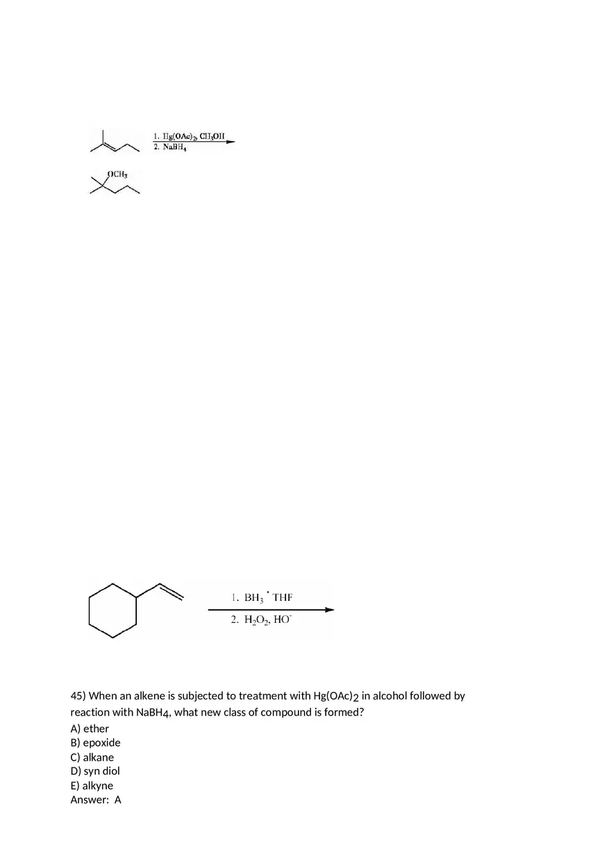 Reactions of Alkenes Part 2 - Page 3