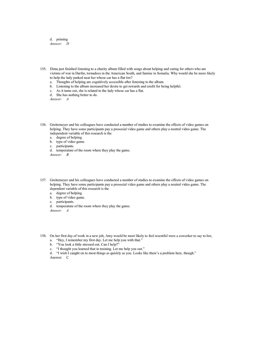 Prosocial Behavior - Why do People Help Answers 4 - Page 7