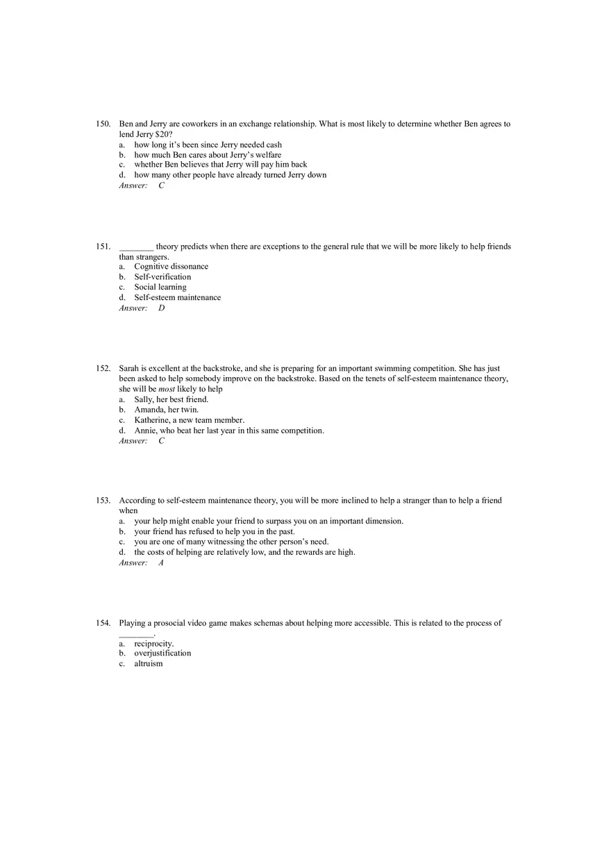 Prosocial Behavior - Why do People Help Answers 4 - Page 6